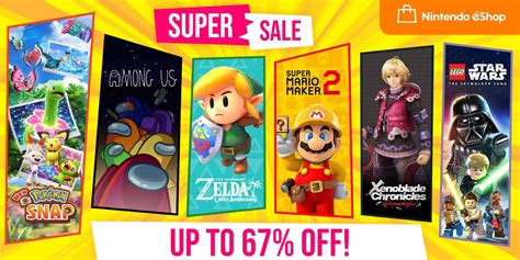 Nintendo eShop Super Sale is now live | Save up to 67% on top eShop ...