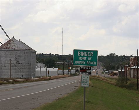 Binger, OK : Home of Johnnie Bench photo, picture, image (Oklahoma) at ...