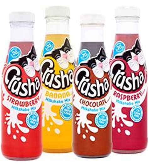 Crusha Milkshake Half Price Various Flavours 740ml, £1 at ASDA