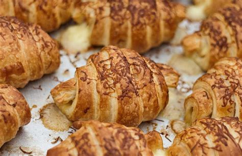 Bread Baked Croissants Croissant Image Free Photo