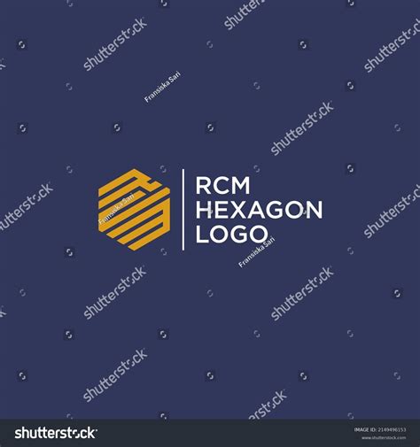 Rcm Logo Design Vector Template Stock Vector (Royalty Free) 2149496153 ...