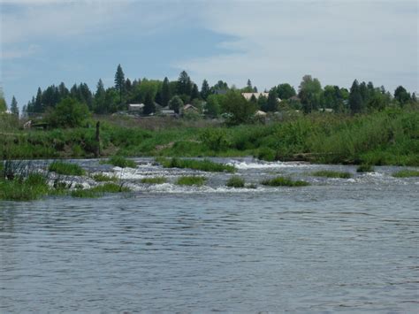 Potlatch, ID : Palouse River with Beautiful Potlatch,Idaho in ...