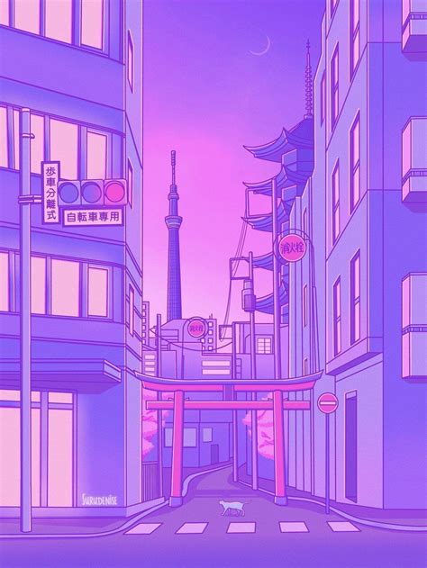 Aesthetic Purple Anime Wallpapers - Wallpaper Cave