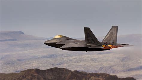 Gray steel jet, F-22 Raptor, aircraft, military aircraft, afterburner HD wallpaper | Wallpaper Flare