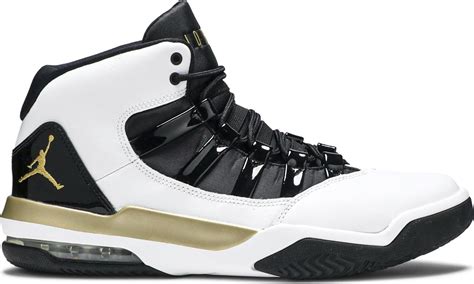 Buy Jordan Max Aura 'White Black Gold' - AQ9084 107 | GOAT