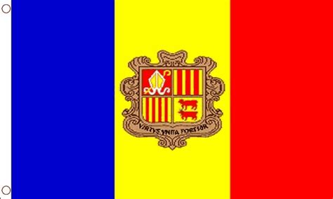 Andorra Flag (Medium) - MrFlag