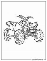 40 ATV Coloring Pages Free PDF Printables sketch template