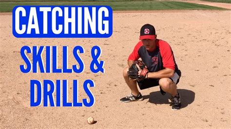 Baseball Catching Skills & Drills for Youth Players (FOOTWORK!) | Softball catcher drills ...