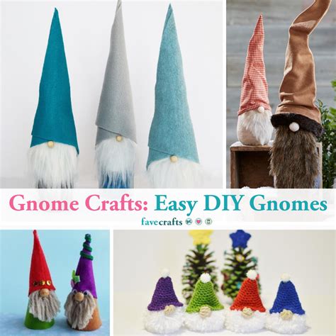 Gnome Crafts: 46 Easy DIY Gnomes | FaveCrafts.com