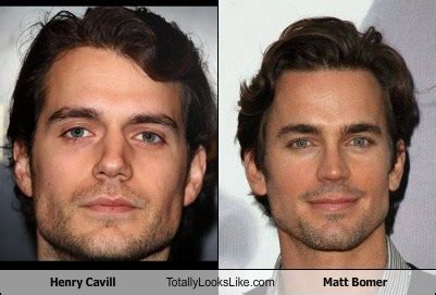 Henry Cavill Totally Looks Like Matt Bomer - Totally Looks Like