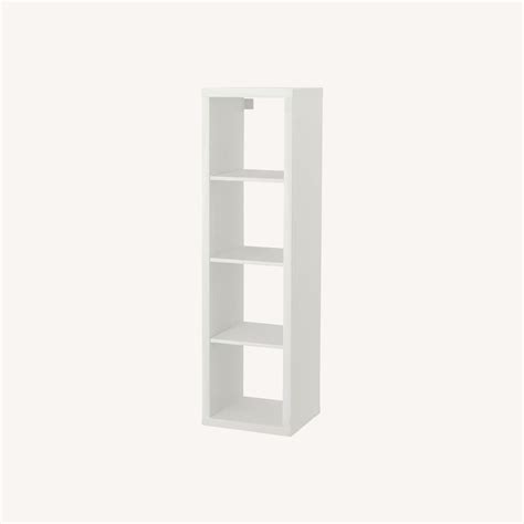 IKEA White 4-Shelf Unit - AptDeco