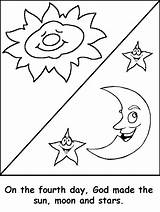 Free In The Beginning God Created Coloring Pages Download  sketch template