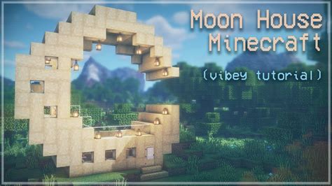 Minecraft: Moon House (Relaxing Tutorial) | Magical Cottagecore Cottage ...