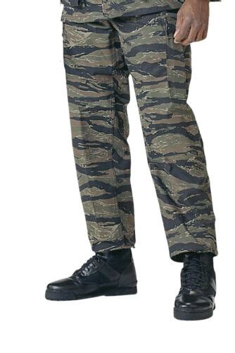 Vietnam Tiger Stripe BDU Special Forces Camouflage BDU PANTS S M L XL ...