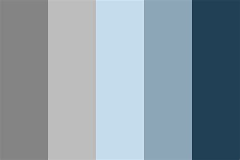 Blue Greys Color Palette Color Palette | Grey color palette, Blue ...