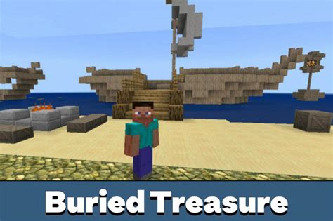 Buried Treasure Map for Minecraft PE | Maps for Minecraft PE | Kropers.com