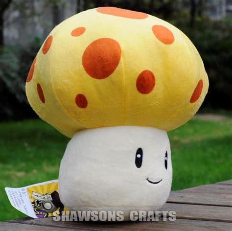 PVZ PLANTS VS ZOMBIES PLUSH STUFFED TOYS 10" SUN-SHROOM SOFT DOLL ...