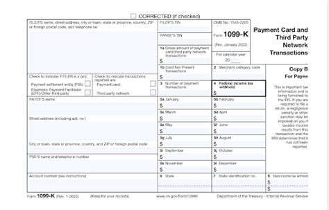 What Do I Need to Know About My 1099-K Tax Form? – Etsy Help in 2023 | Tax forms, 1099 tax form ...