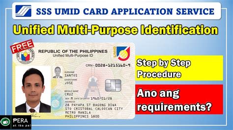 How to apply for SSS ID or UMID ID | Paano mag apply ng SSS UMID Card - YouTube