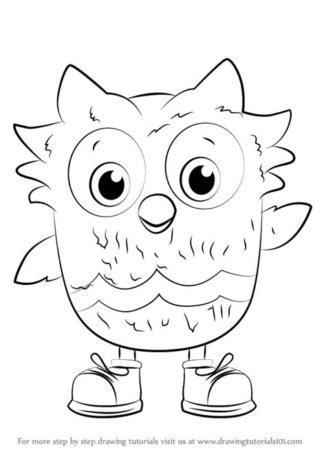 How to Draw O the Owl from Daniel Tiger's Neighborhood (Daniel Tiger's ...