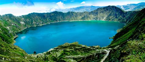 Volcano crater lake | Plan de viaje, Hermosos paisajes, Ecuador