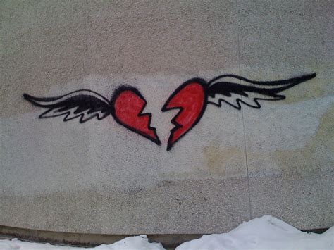 broken heart graffiti | Marcia | Flickr