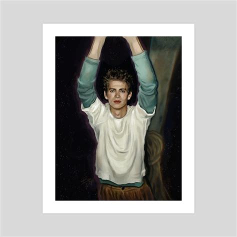 Hayden Christensen fanart, an art print by Beatriz Usano - INPRNT