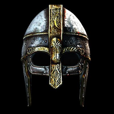 historically viking helmet 3d model