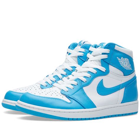 Nike Air Jordan 1 Retro High OG (White & Dark Powder Blue)