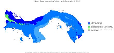 Geography of Panama | Eymaps