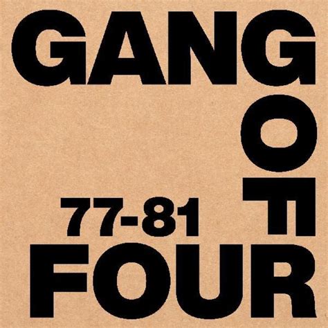 Gang Of Four - 77-81 [4CD] | Remix Record Shop