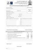 Application For Visa - Republic Of Namibia printable pdf download