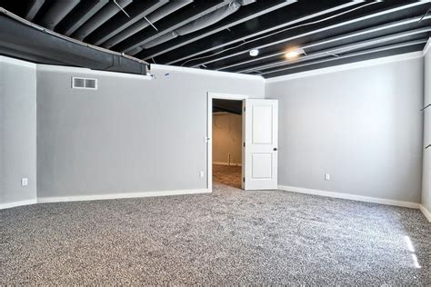 Painting basement ceiling black a good move? | Basement ceiling ...