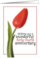 44th Wedding Anniversary Cards from Greeting Card Universe