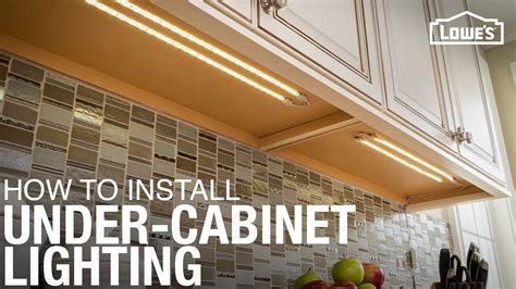 How to Install Under-Cabinet Lighting | Installing under cabinet lighting, Cabinet lighting ...