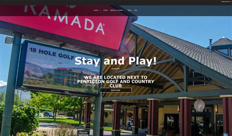 Ramada Penticton Website – Super Deluxe Creative