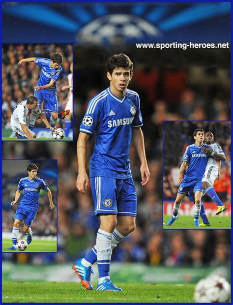 Oscar (Chelsea) - 2013/14 Champions League matches for Chelsea ...