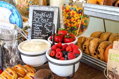 DIY Breakfast Bar Ideas: Create an Easy Breakfast Bar Party for Company