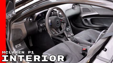 McLaren P1 Interior - YouTube