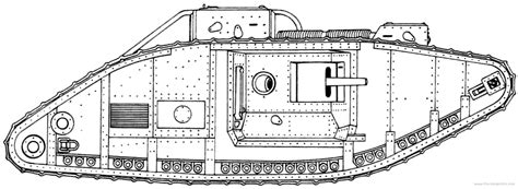 Ww1 Tank Drawing at PaintingValley.com | Explore collection of Ww1 Tank Drawing