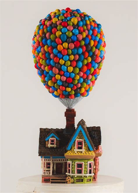 Pixar's UP House Cake Topper | Etsy | Disney wedding cake toppers, Disney cake toppers, House cake