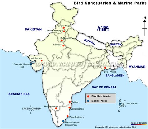 Bird Sanctuaries in India, India Bird Sanctuaries