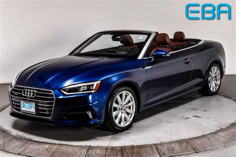 2018 Used Audi A5 Cabriolet 2.0 TFSI Prestige at Elliott Bay Auto Brokers Serving Seattle, WA ...