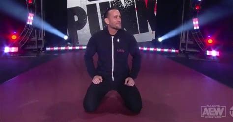 CM Punk Arrives on AEW Rampage