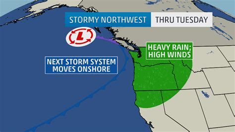 Heavy Rain, Strong Winds Again for the Pacific Northwest Early This ...