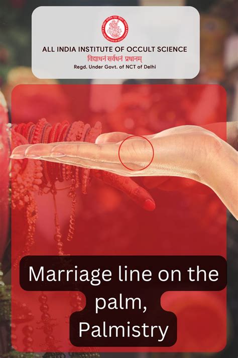 Unlock the Secrets of Your Love Life with Palmistry's Marriage Line | Palmistry, Marriage lines ...