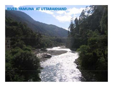 RIVER YAMUNA AT UTTARAKHAND