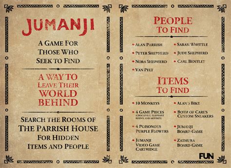 Jumanji Board Game Rules - IHSANPEDIA