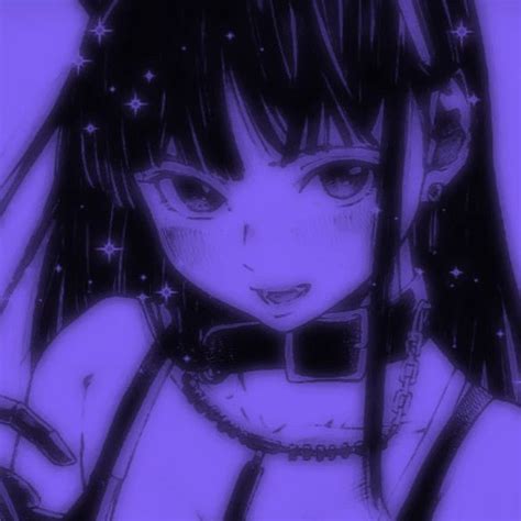 Pin on Purple wall art | Aesthetic anime, Anime monochrome, Cute anime ...