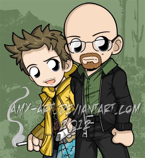 Breaking Bad - Walter and Jesse by amy-art on DeviantArt